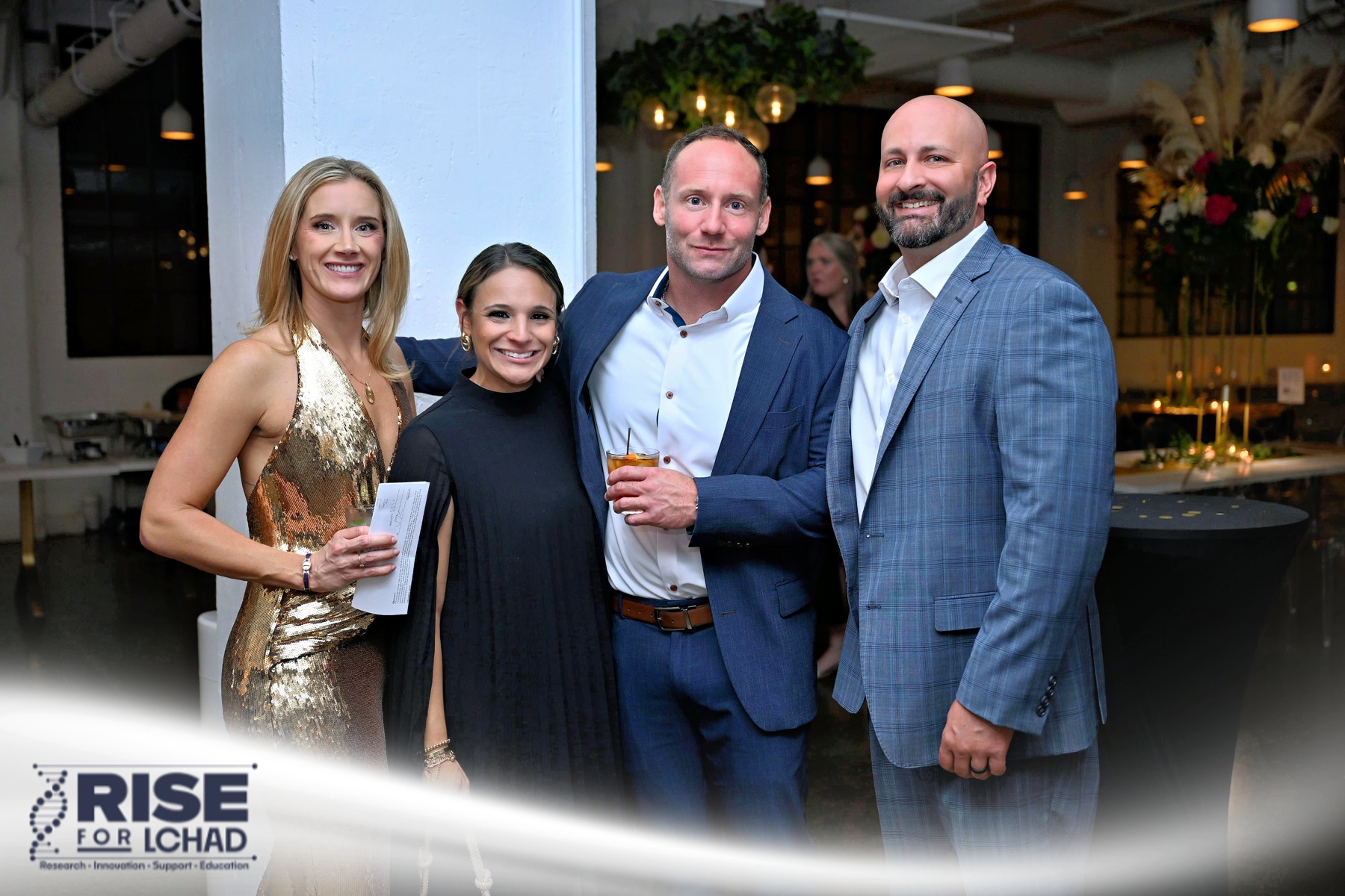 Guests enjoying the reception at The Stutz