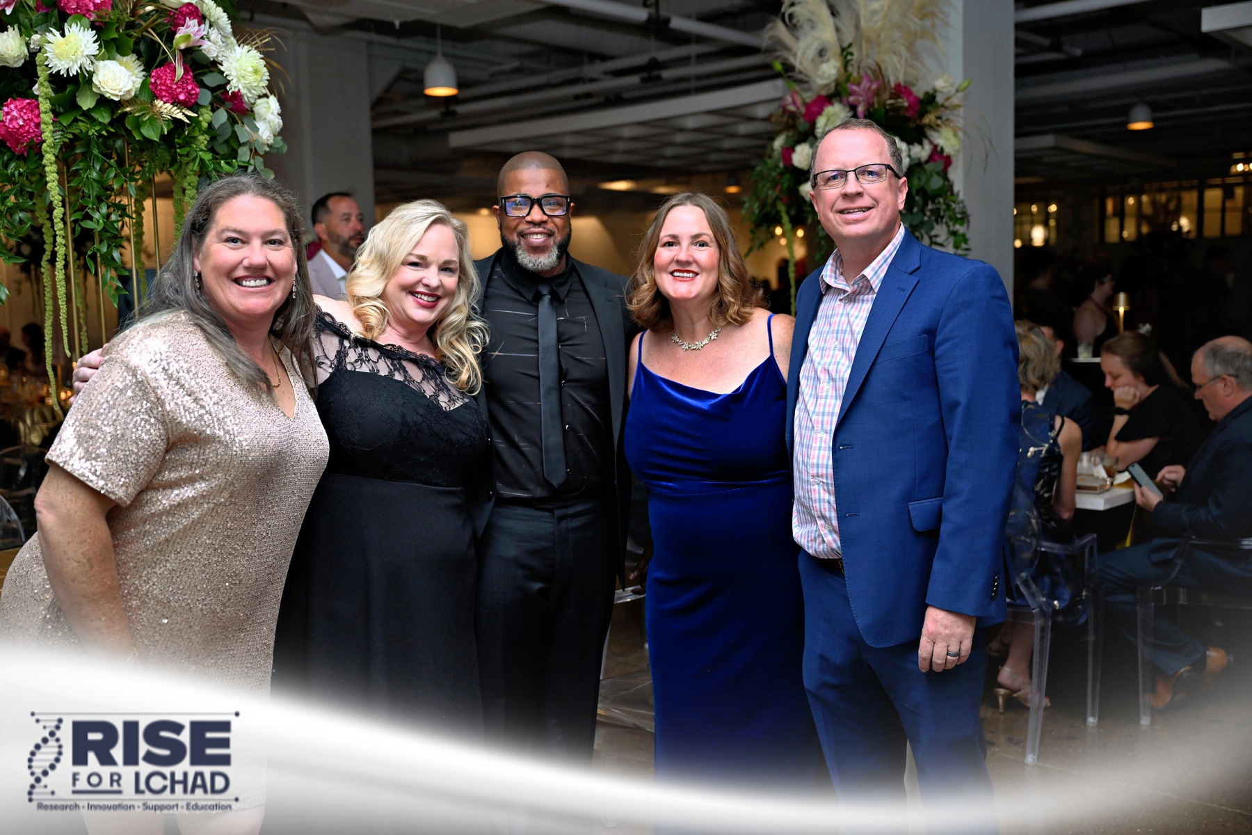 Supporters gathered together during the gala reception