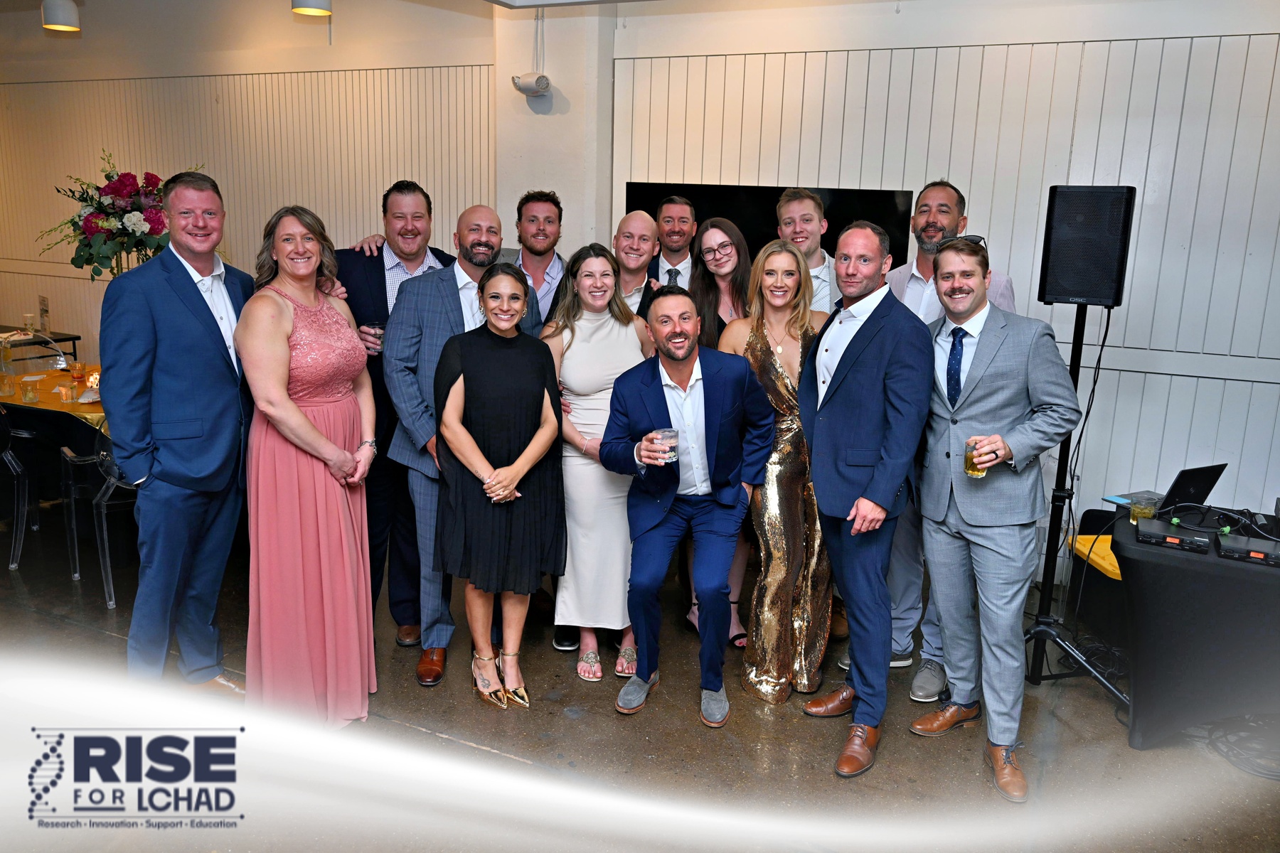 Group of supporters at the Fueling Hope Gala